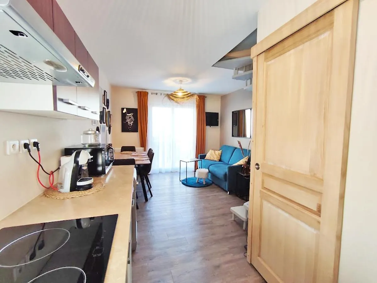 Apartmán L'Escampette, Duplex T3, Centre Luchon, Wifi, Casier A Skis, 4 Personnes Bagnères-de-Luchon